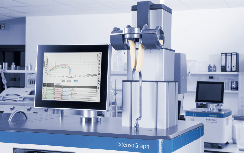 This pic is a Brabender ExtensoGraph