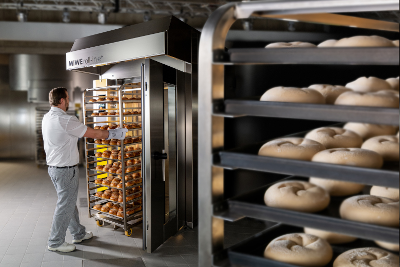 MIWE presents new model of rack oven for bakery sector