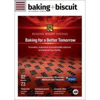 baking+biscuit 2023-02 digital Production: Pies, cakes, donuts Packaging special: Sealing the deal; Gentle handling interpack 2023: “Sustainability is the number one topic”