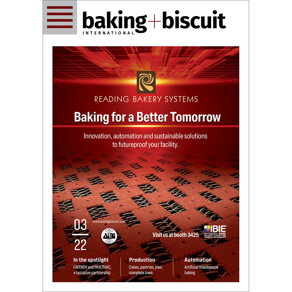 f2m bbi 03 2022 In the spotlight FRITSCH and MULTIVAC, a lucrative partnership Production Cakes, pastries, pies: complete lines Automation Artificial Intelligence baking