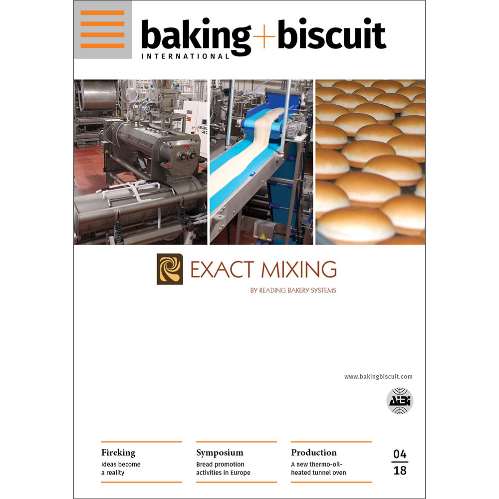 baking+biscuit 2018-04 digital: Peelboards Main principle:durable; Laminator Designed for high efficiency; Interview Germany`s biggest baker