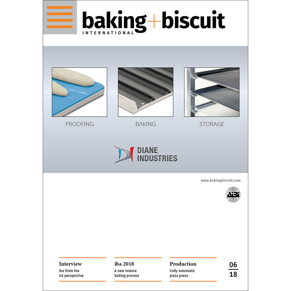 baking+biscuit 2018-03 digital: Peelboards Main principle:durable; Laminator Designed for high efficiency; Interview Germany`s biggest baker
