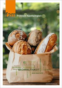 f2m_bub_Prüfstein Nachhaltigkeit „Nachhaltig backen – wie geht das?“ – damit befasst sich unsere jüngste Buch-Neuerscheinung „Prüfstein Nachhaltigkeit“. Druckfrisch zur südback ist es jetzt am Markt. Auf 200 Seiten befasst sich das Werk mit Ideen, Entwicklungen, Herausforderungen und Chancen rund um das Thema Nachhaltigkeit. Namhafte Autoren sind mit spannenden Beiträgen mit dabei: - AIBI-Präsident Jean-Manuel Lévêque stellt in seinem Grußwort fest: Nachhaltigkeit ist keine Option, eine Notwendigkeit. - Trendforscherin Hanni Rützler beantwortet für uns die Frage: Welche Sicht haben die Verbraucher auf nachhaltige Lebensmittel? - Norbert Lötz, Geschäftsführer Produktion und Technik beim größten deutschen Backwarenhersteller Harry-Brot, spricht im Interview mit brot+backwaren-Redakteurin Helga Baumfalk über Herausforderungen und Hemmnisse auf dem Weg zu einer nachhaltigen Backwarenproduktion. Er ist überzeugt: „Entscheidend ist, Nachhaltigkeit global zu denken“.