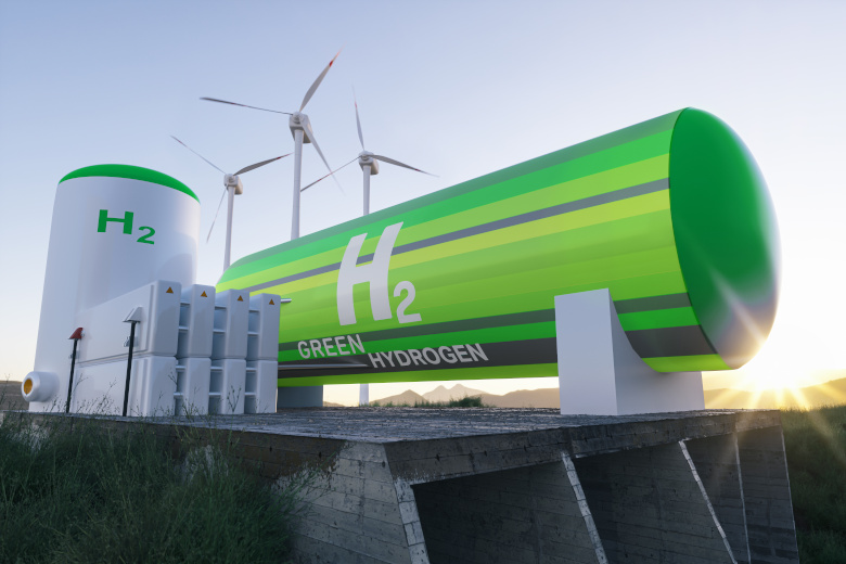 Green Hydrogen renewable energy production facility - green hydr
