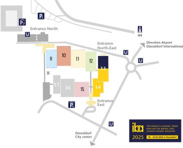 Geländeplan iba Düsseldorf 2025